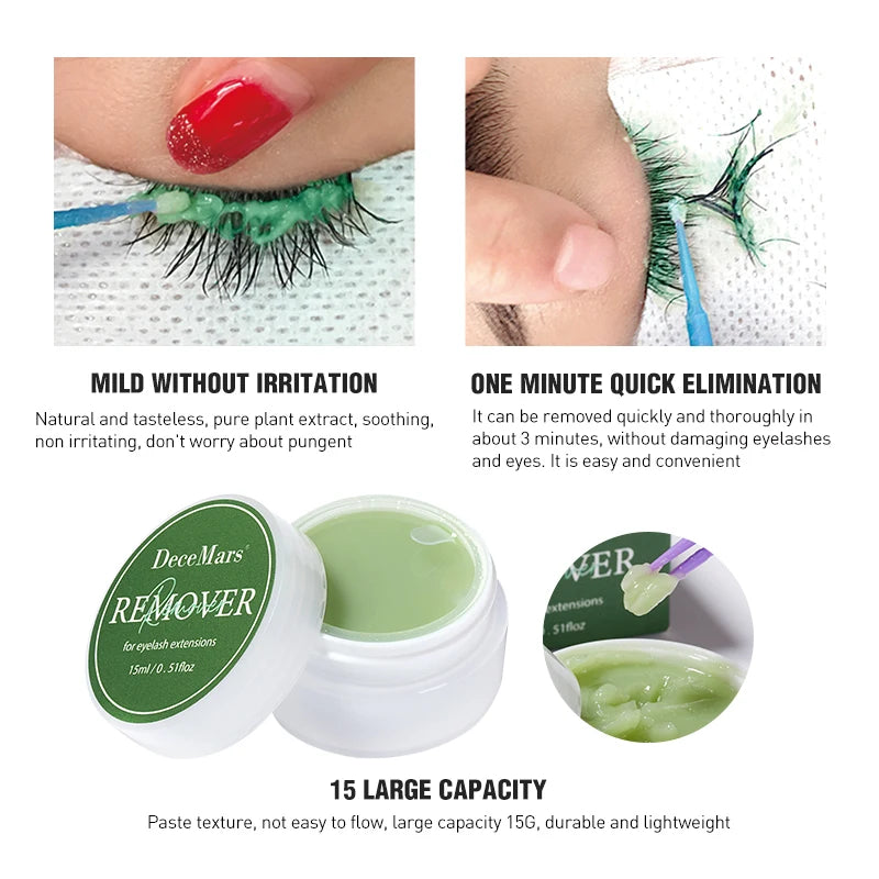 DeceMars Eyelash Extension Lash Glue Remover 15ml