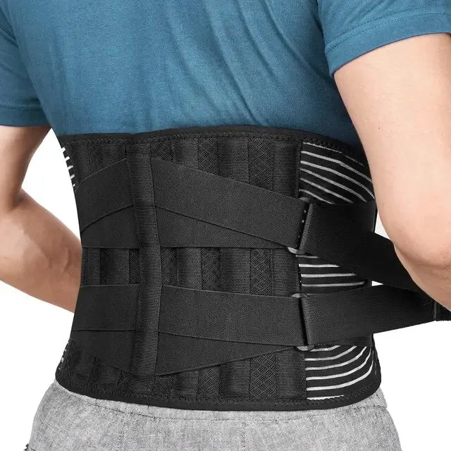Adjustable Lumbar Support Belt Double Pull Back Waist Orthopedic Corset Spine Decompression Back Pain Relief Tighten The Abdomen