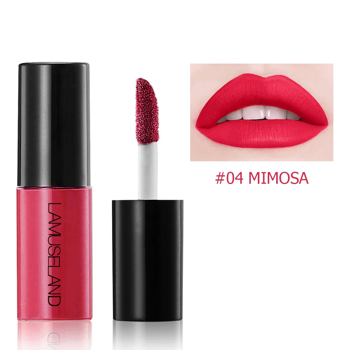 Mini 12 Colors Liquid Lip Gloss Waterproof Non-stick 24 Hours Long Lasting Velvet Matte Lipstick Lip Gloss Cosmetic Makeup Care